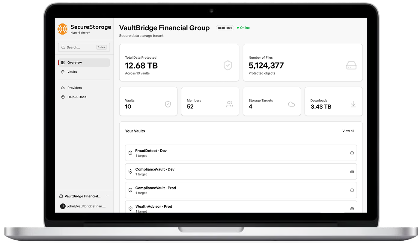 SecureStorage in use